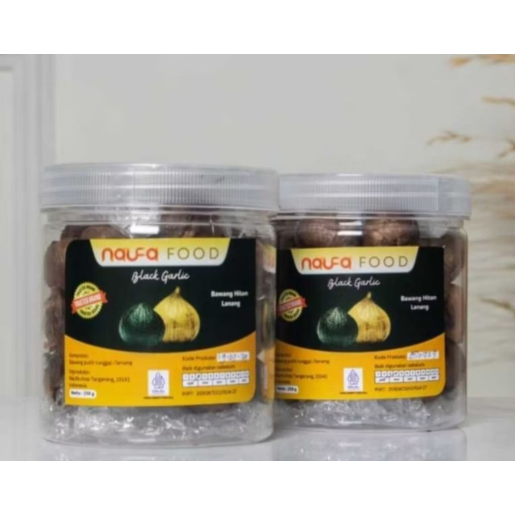 

black garlic bawang putih tunggal premium anti oksidan