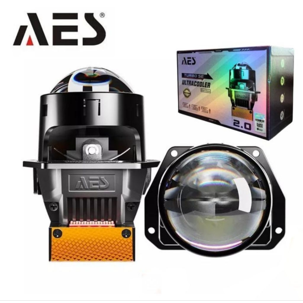 Lampu Biled AES Bi-Laser turbo SE Ultra Cooler 60/70Watt