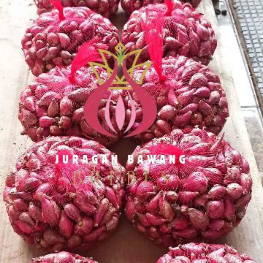 

Bawang merah asli brebes 1 kg / promo super murah meriah - bumbu dapur