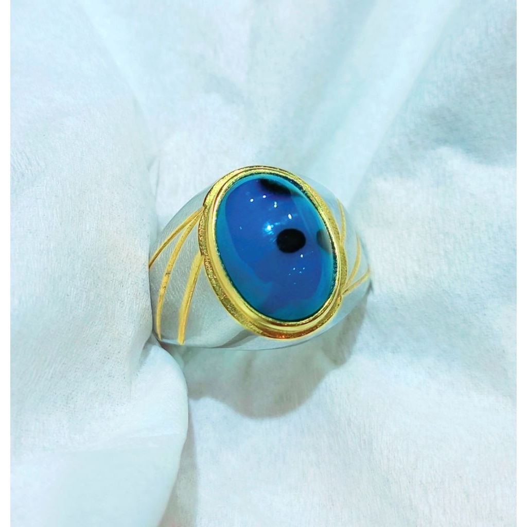 Batu Akik Asli BACAN DOKO Super Kualitas Di Kamin Original