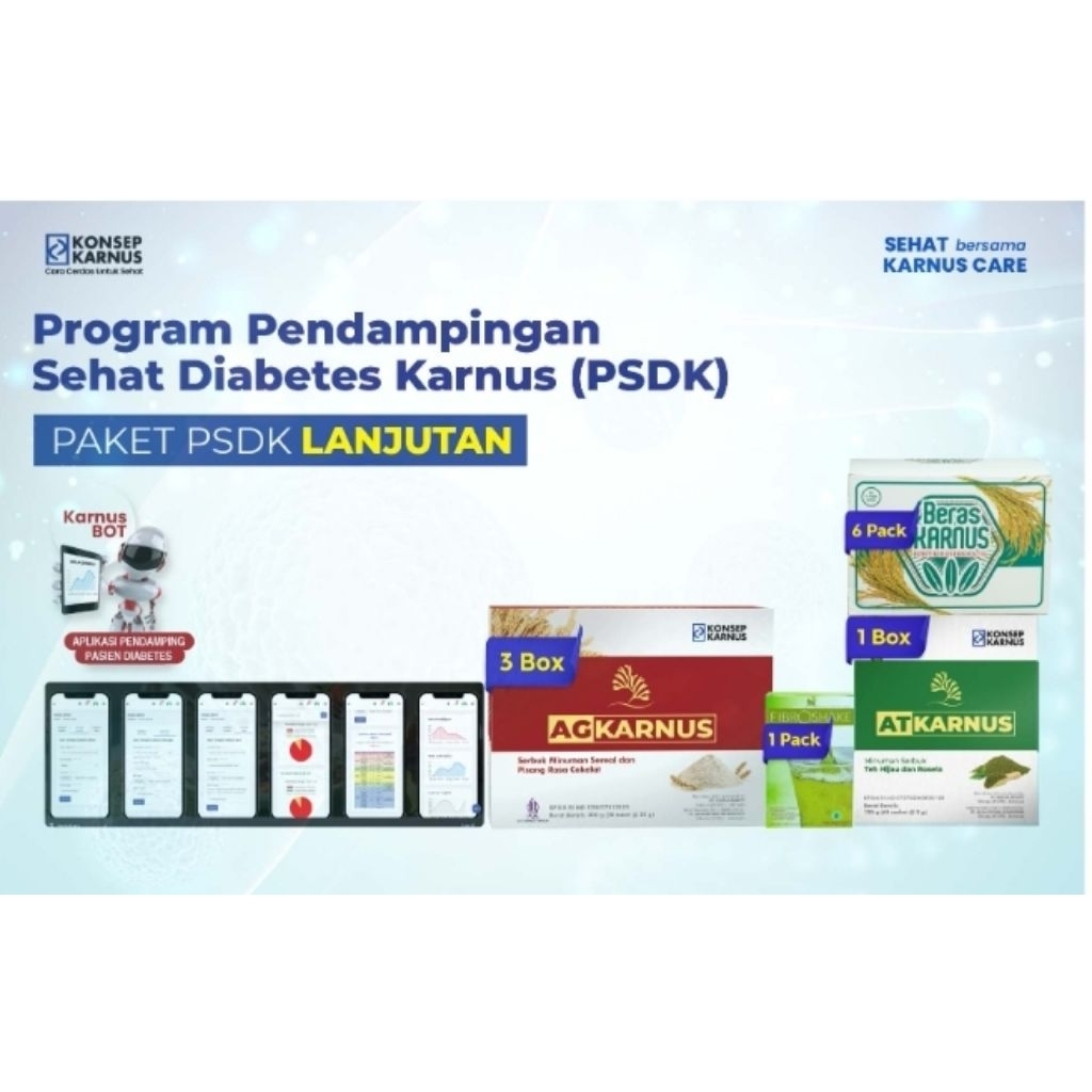 

PAKET SEHAT DIABETES KONSEP KARNUS LANJUTAN