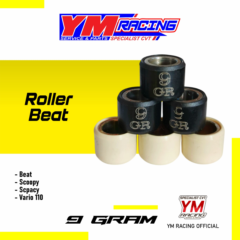 ROLLER BEAT FI 9 GRAM 1 SET ISI 6 BUTIR / ROLLER 9 GRAM BEAT ESP | ROLLER 9 G SCOOPY FI/ESP ( ROLLER