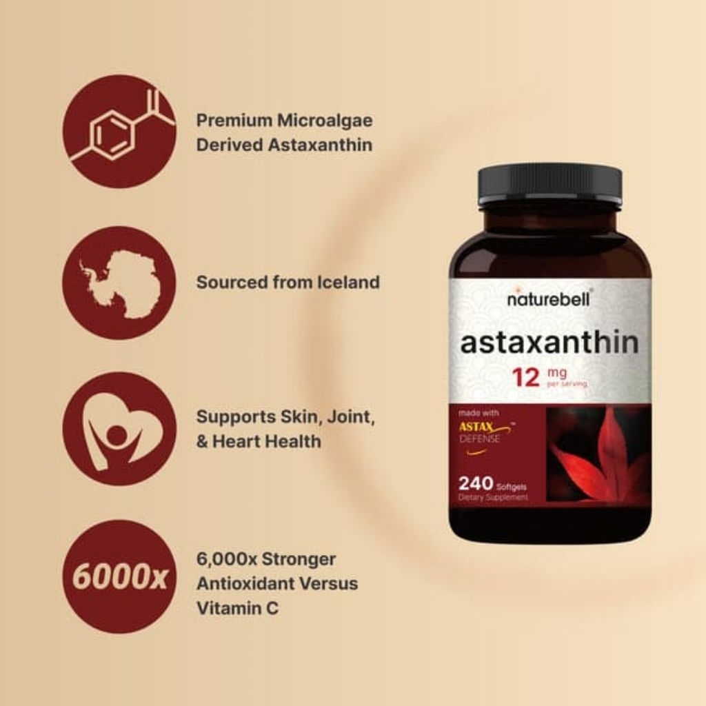 Astaxanthin 12mg New Premium.