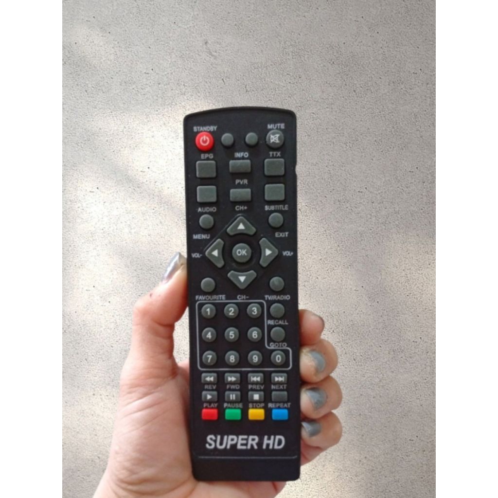 Remote  Remot Set Top Box STB Super HD