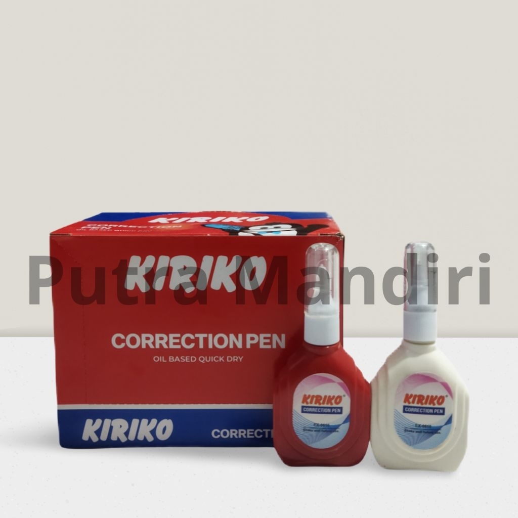 

Tip x Kiriko Correction pen isi 12pcs