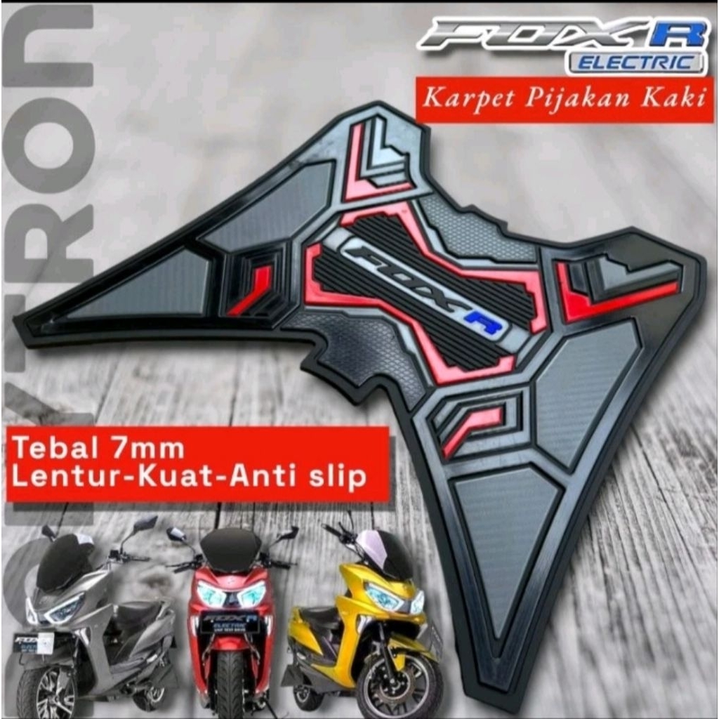 Motopad27 karpet motor listrik polytron FOX R