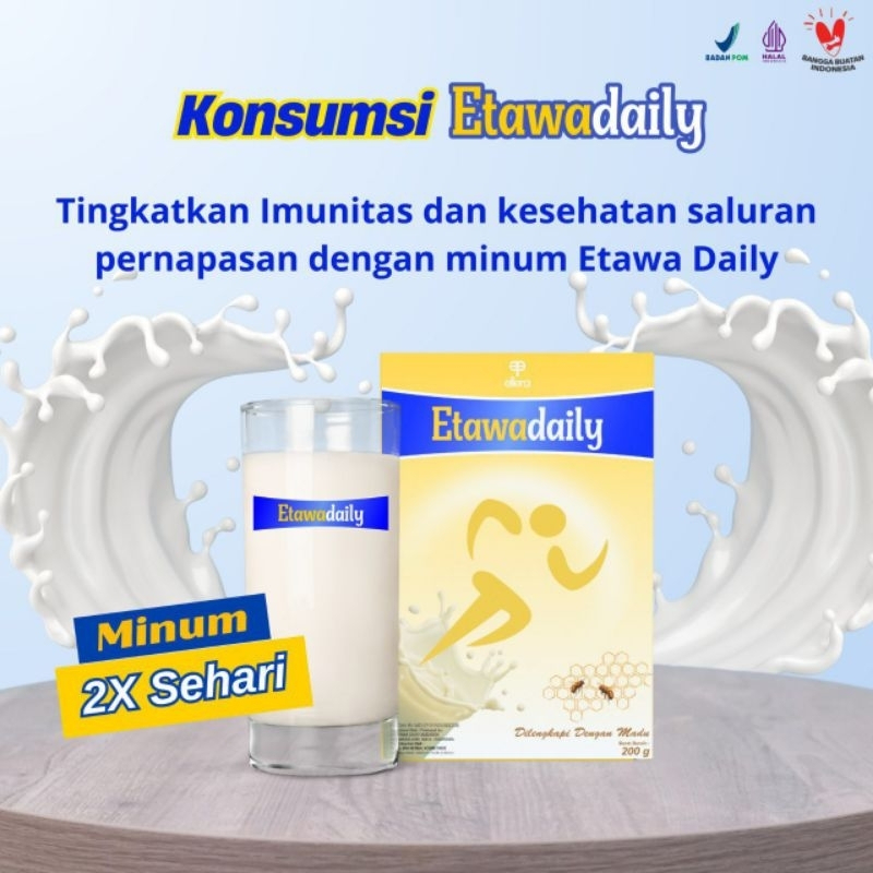 

etawadaily susu kambing etawa untuk kesehatan tulang dan sendi 200g