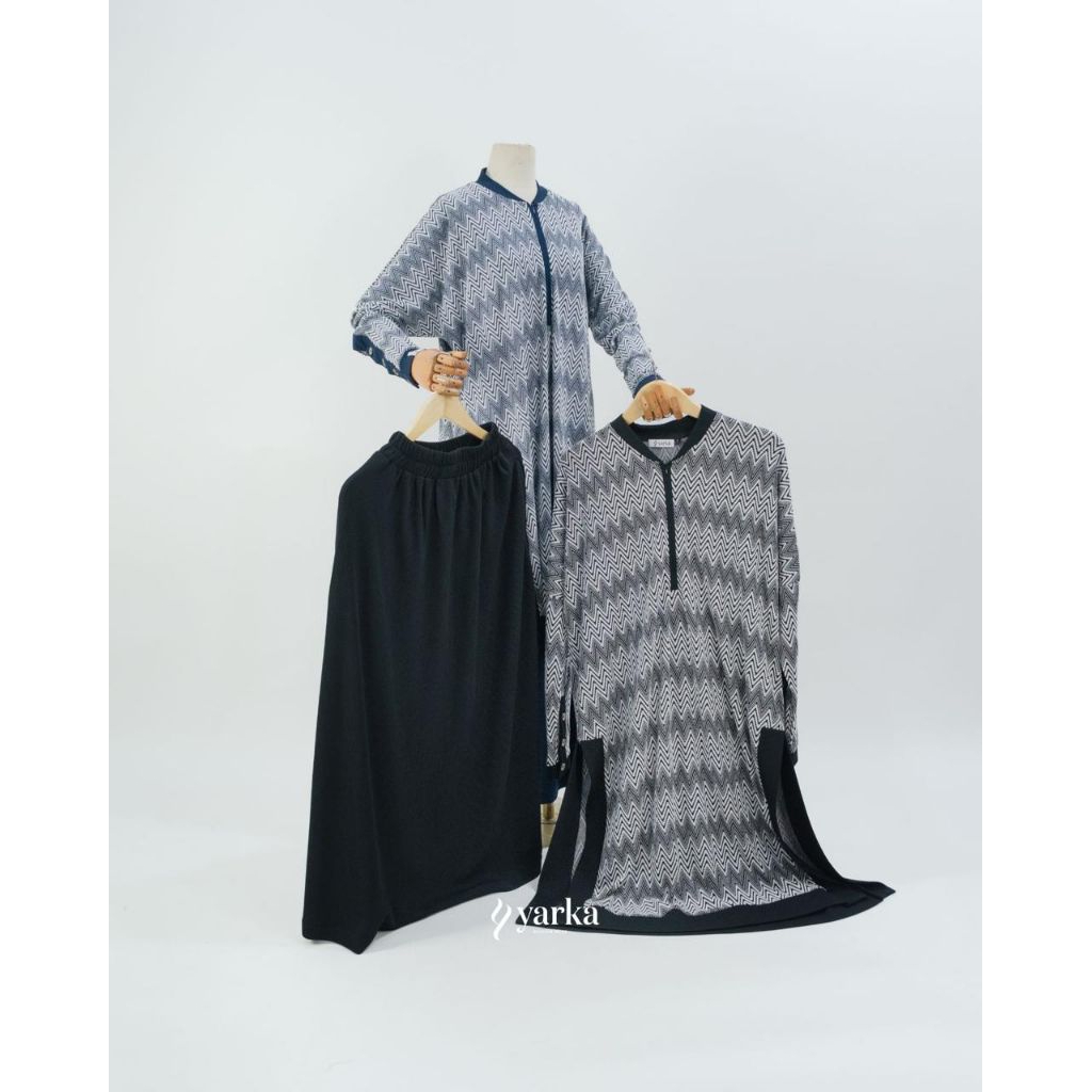 AYLA TUNIK ZEN KNIT X PREMIUM RIB YARKA INDONESIA