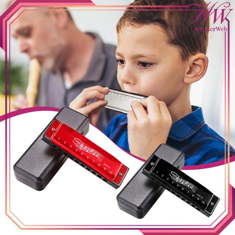 Alat Musik Harmonika 10 Hole Chromatic Harmonica Harmonika Chromatic Harmonika Kromatik Harmonica De