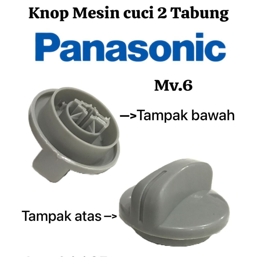 Knop Mesin Cuci 2 Tabung Panasonic