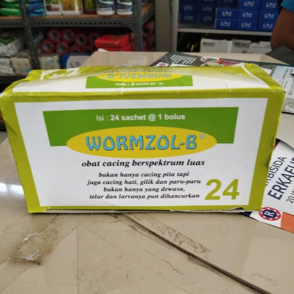 WORMZOL-B (obat cacing sapi)