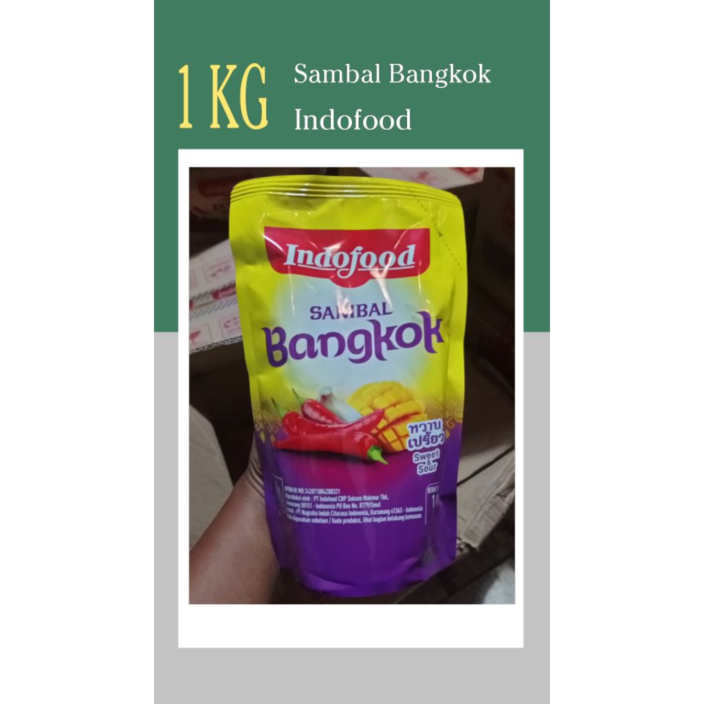 

Indofood Sambal Bangkok 1 Kg