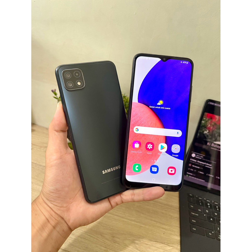 Samsung galaxy a22 5G ram 6gb internal 128gb resmi original