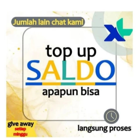 [[local]] termurah dan terpercaya size isi pulSa toPup saldo/XL axiata Telkomsel simpati Indosat IM3