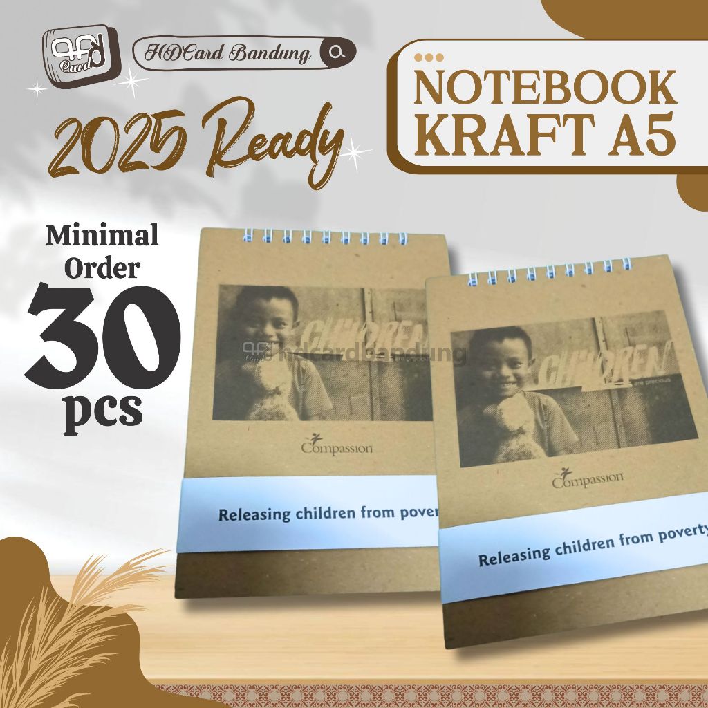 

[A5] Notes Kraft Custom Souvenir Notebook Nikah Khitan Ultah Seminar Promosi Suvenir Murah