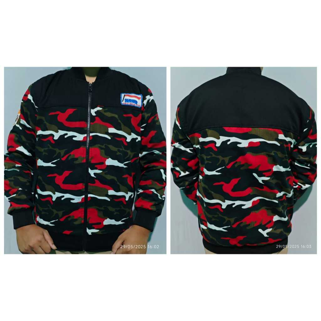 JAKET LASKAR MERAH PUTIH