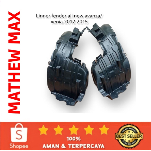 Inner Fender Liner Fender DNY TOYOTA AVANZA XENIA 2012-2015