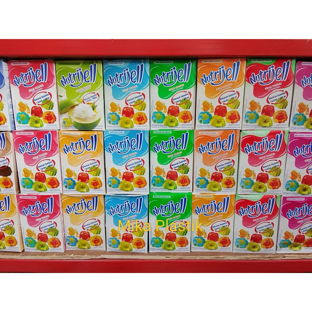 

Nutrijell Jelly Powder Rasa Buah 10gr Dan Coklat 20gr