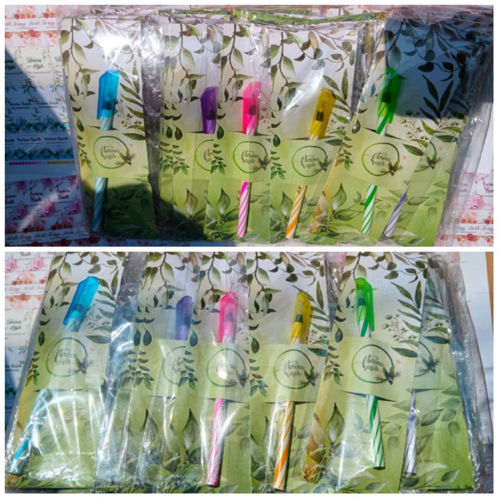 

Sovenir Pulpen Ulir Alas isi 50 Pcs