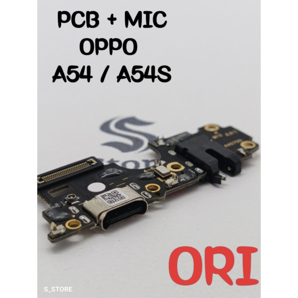CONNECTOR CHARGER OPPO A54 / A54S ORI PAPAN KONEKTOR CAS PCB BOARD FLEXIBLE CAS OPPO A54 / A54S