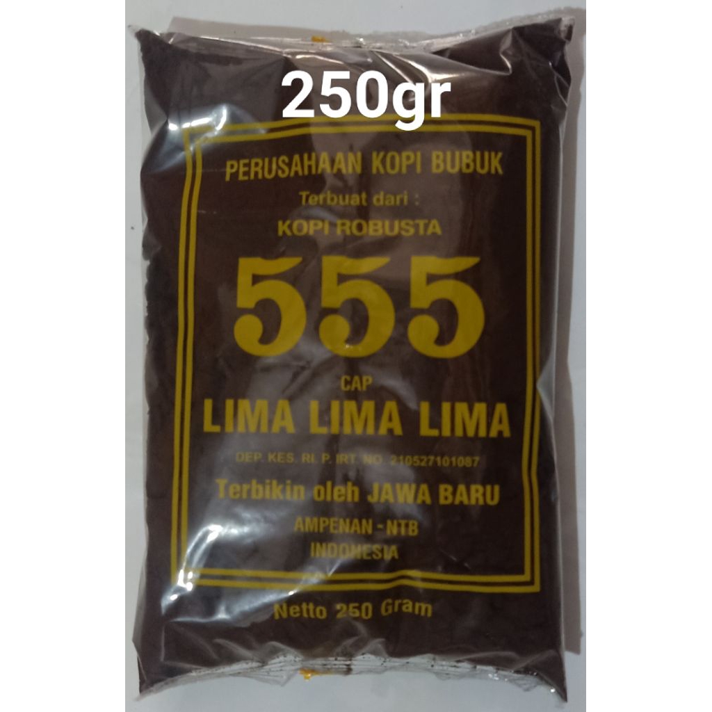 

Kopi Bubuk 555 (250gr)