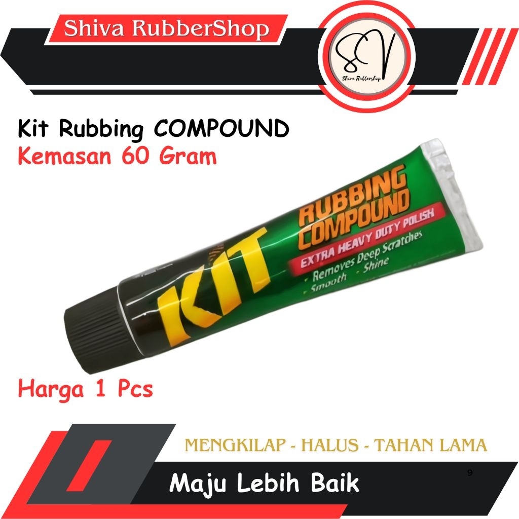 KIT MOTOR RUBBING COMPOUND 60GR - KIT RUBBING COMPOUND 60GR- COMPOUND