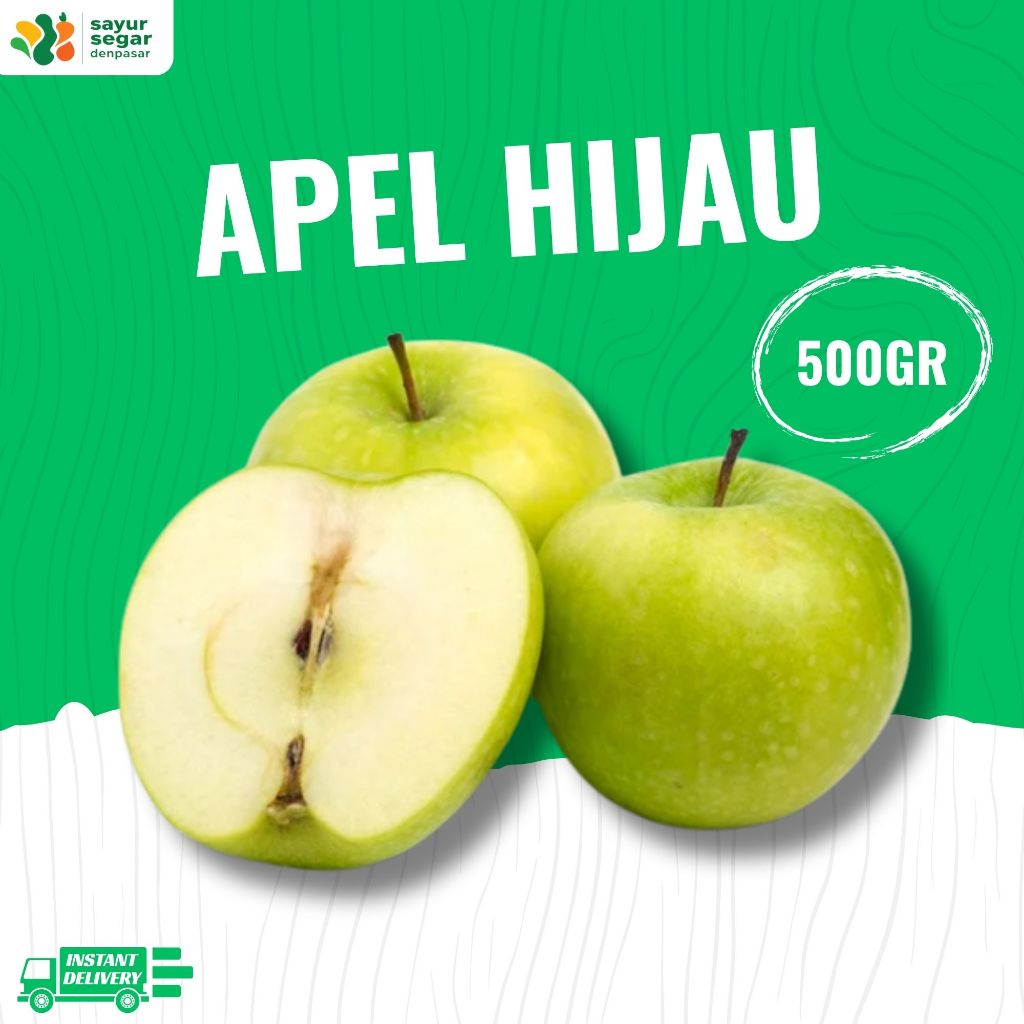 

Apel Hijau 500gr - Sayur Segar Denpasar