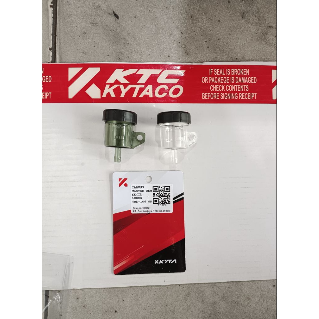 tabung master rem kecil lurus  tmk 106 ktc kytaco tabung minyak rem kecil ktc kytaco original hitam 