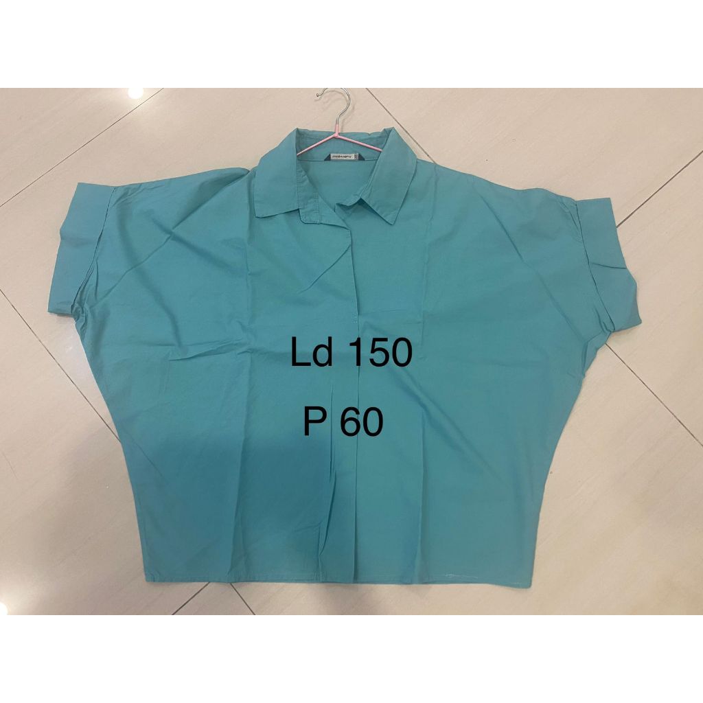 Atasan magnolia hijau tosca