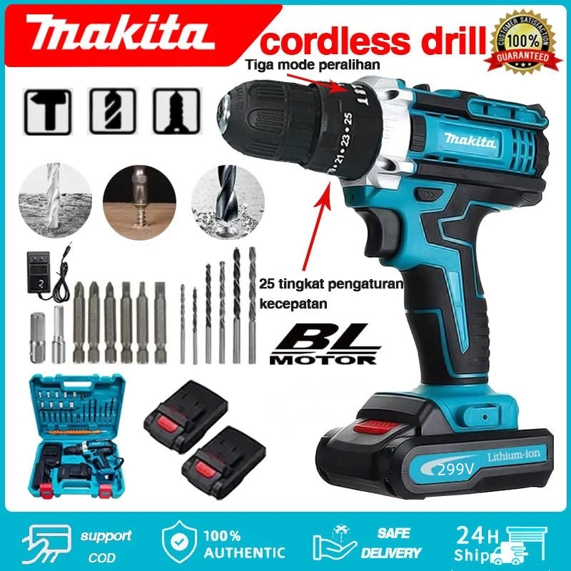 Makita Bor Listrik  HP36, Mata Bor Listrik, Bor Impact, Bor Tangan Listrik, Alat Bor Obeng Listrik