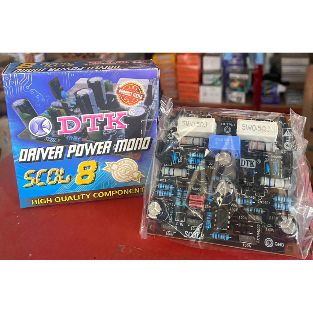 DTK SCOL 8 - Driver Power Mono Amplifier