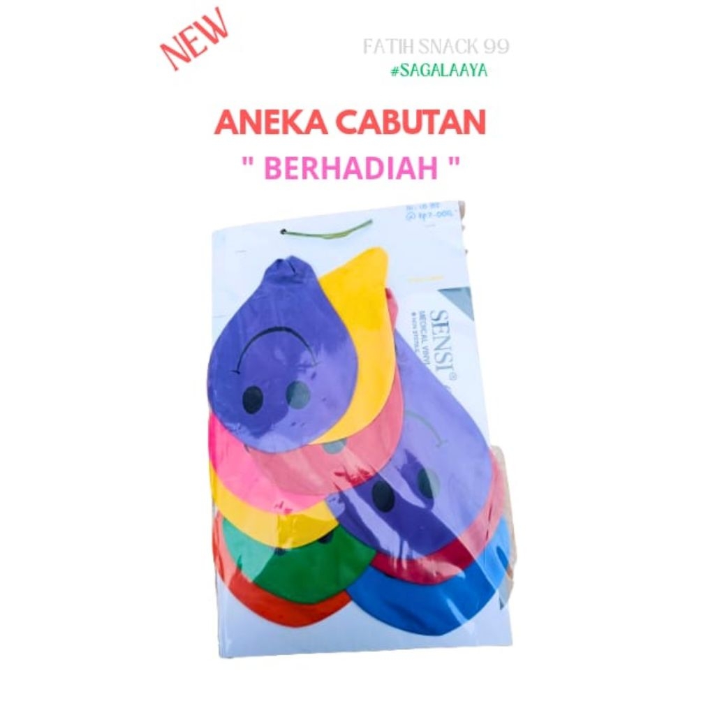 CABUTAN BALON JUMBO ISI 10 PCS PASANGAN HADIAH UANG TUNAI