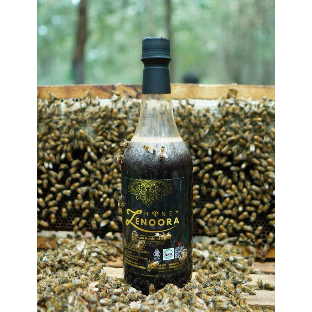 

madu zenoora akasia jambi telah lulus sertifikasi HALAL dan NKV