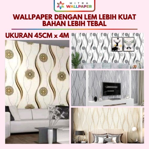 Wallpaper Dinding Ruang Tamu Estetik Walpaper Ruang Tamu Walpaper Kamar Tidur Motif Cakra Gold