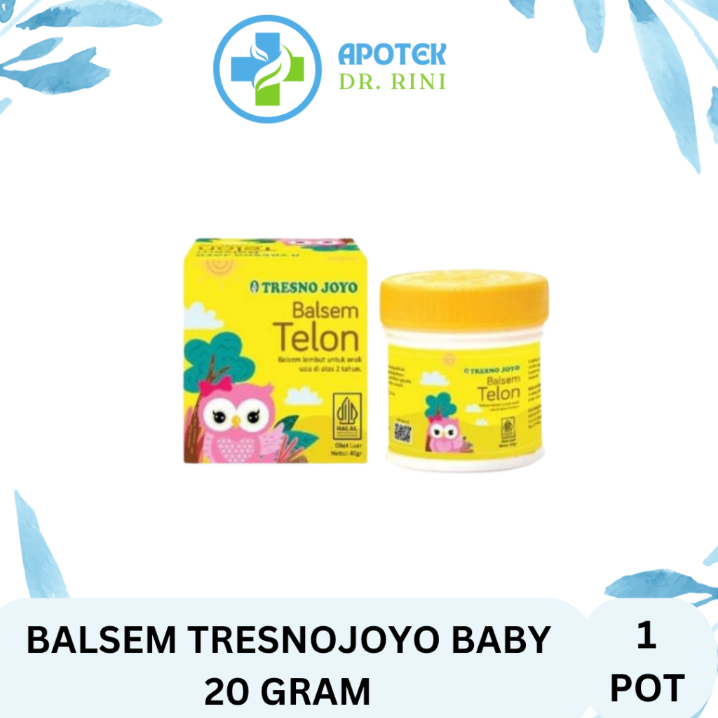 Balsem Telon Anak TRESNO JOYO 20 gr Original | Balsem Bayi / Balsem Tresno Joyo