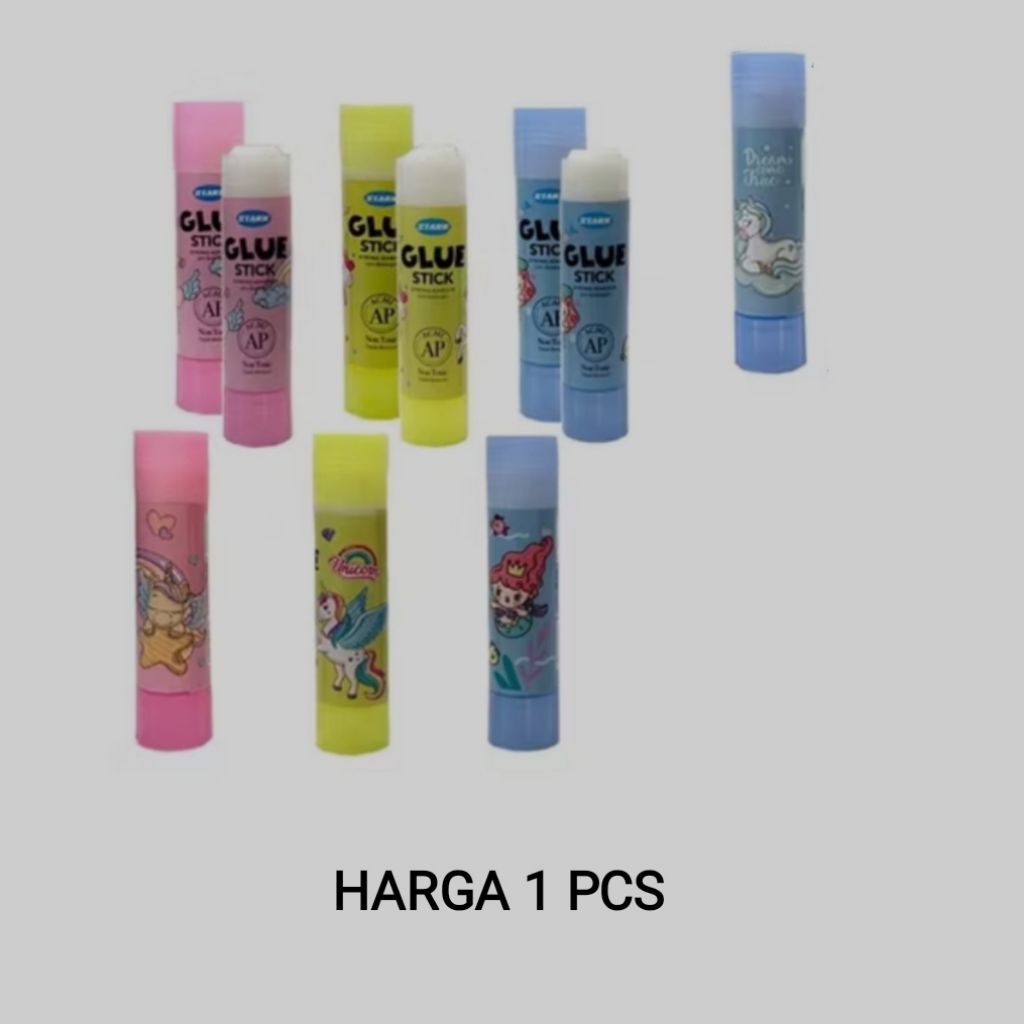 

20 O LEM STICK KERTAS glue stik harga untuk 1 pcs stark squuezy 10 gram stik