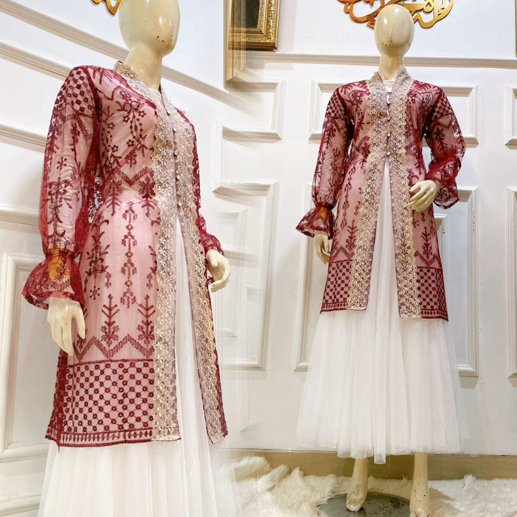 KEYLA OUTER ( OUTER ONLY ) OUTER KONDANGAN / OUTER BROKAT / OUTER BROKAT TILLE KONDANGAN