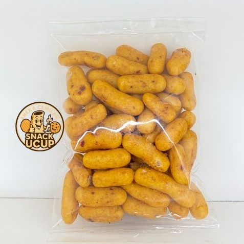 

Pilus Telur Gabus/Pilus Kapsul Pedas Manis 30gr- Cemilan Snack Ucup