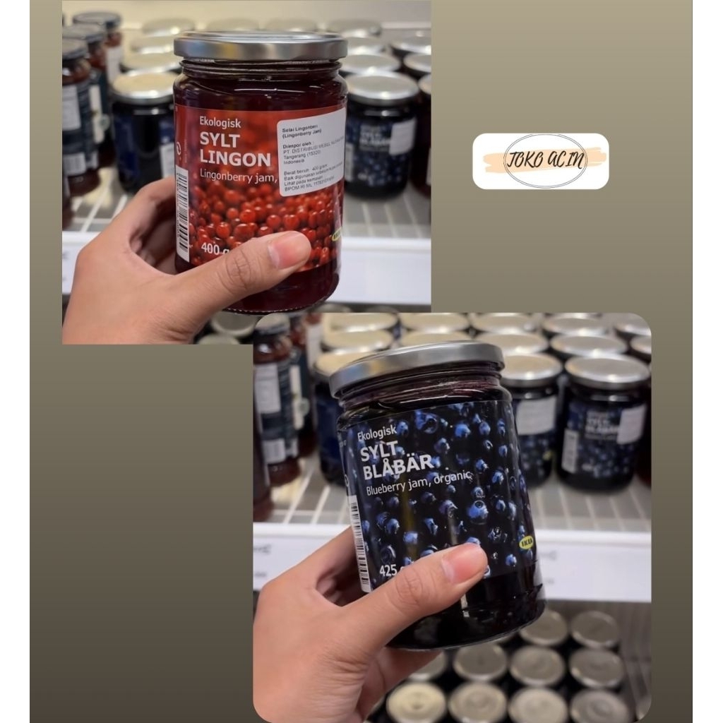

SYLT BLABAR Selai buah, selai blueberry, selai lingonberry