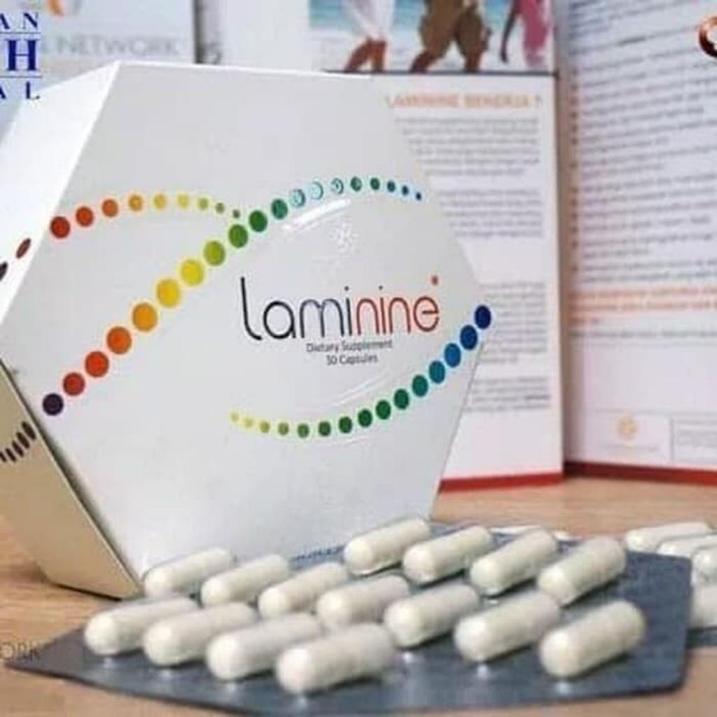 Laminine stemcell telur ORI Made in USA isi 30 kapsul