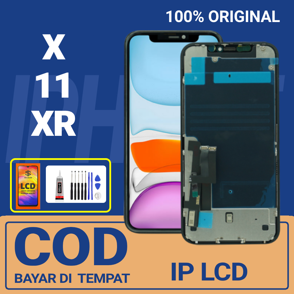 LCD iP 11 / X / XR Layar HP FULLSET HIGH ORIGINAL 100% TOUCHSCREEN ASLI