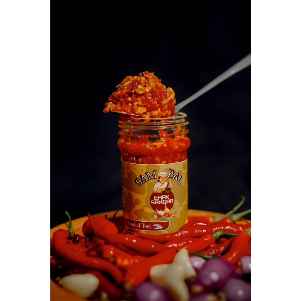 

Sambal Emak Sangar Varian Teri Medan