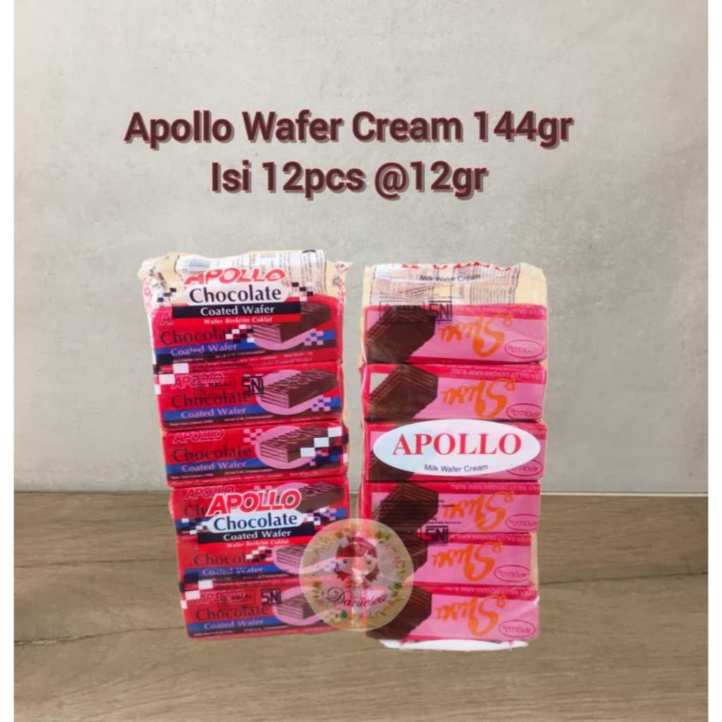 

Apollo wafer malaysia chocolate coataed wafer milk cream 144 gr ( ds bgr )