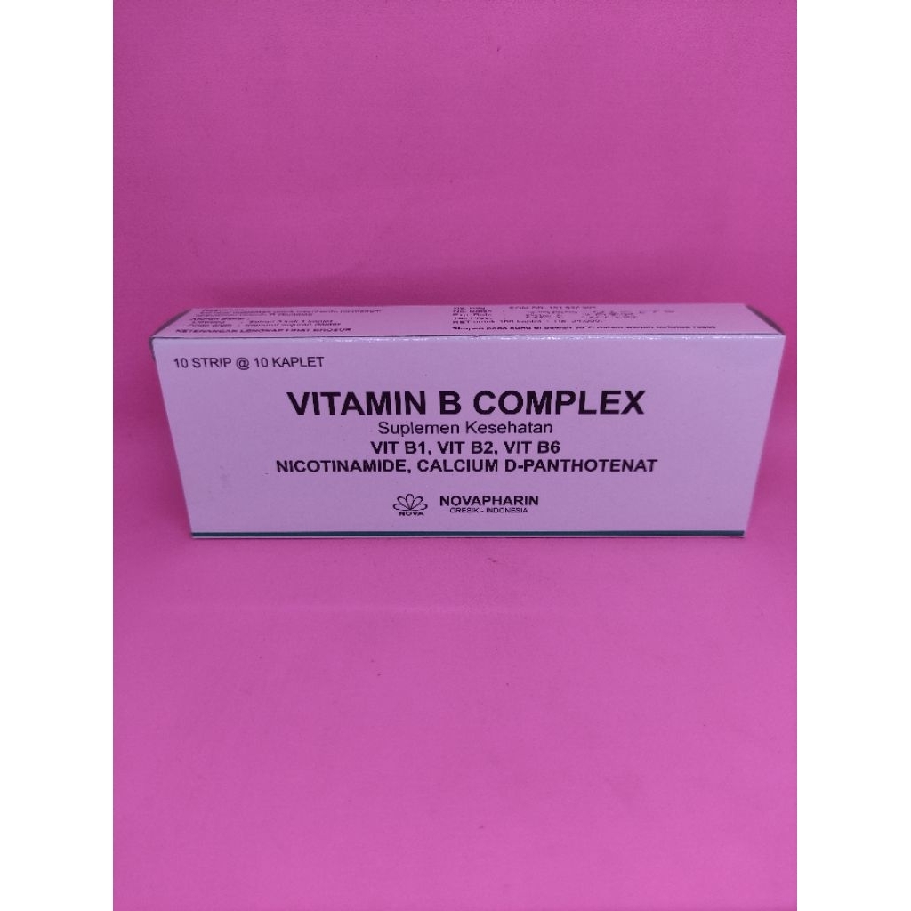 Vitamin B Complex Box Novapharin