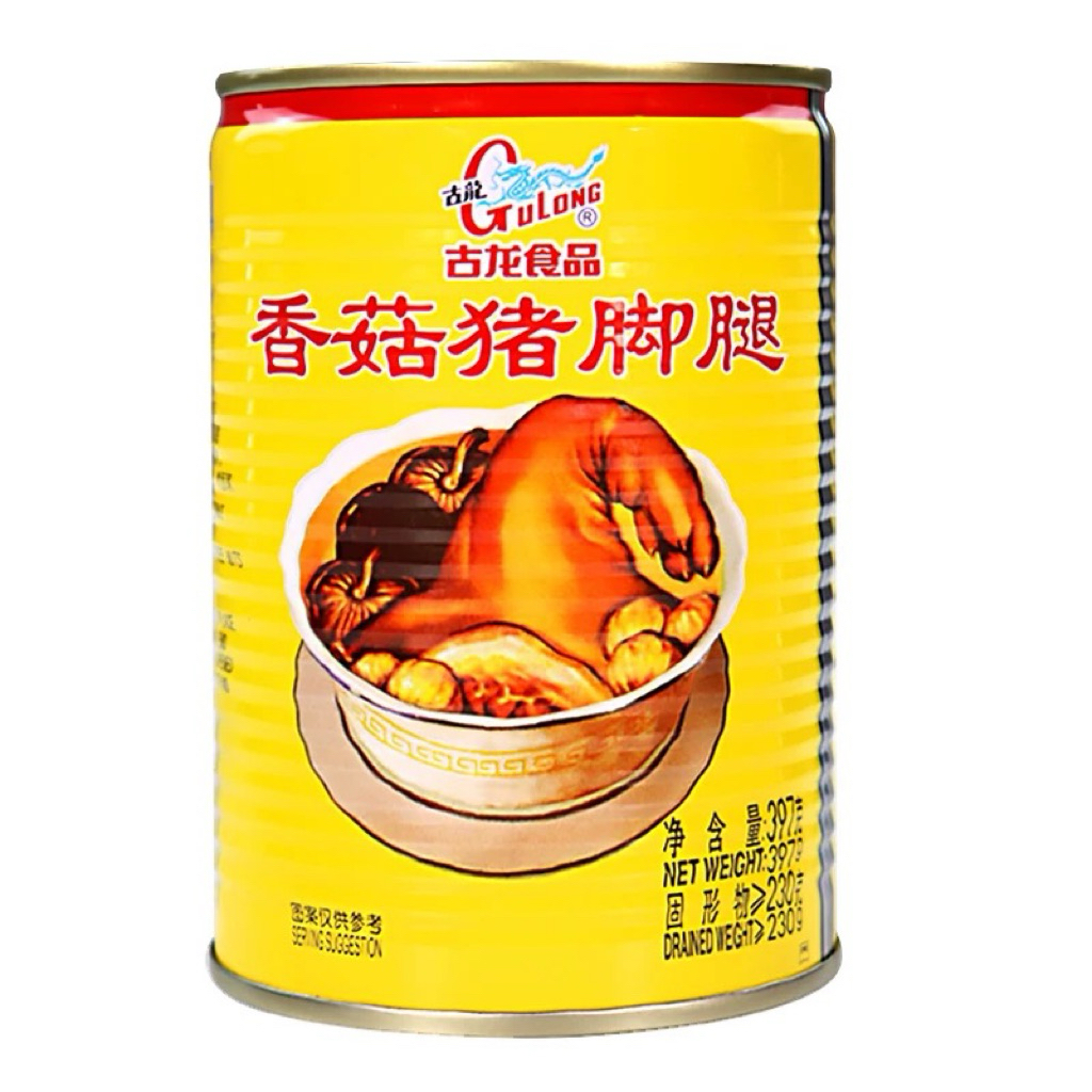 

Gulong Pork Leg With Mushrooms 397g Kaki Babi Dengan Jamur