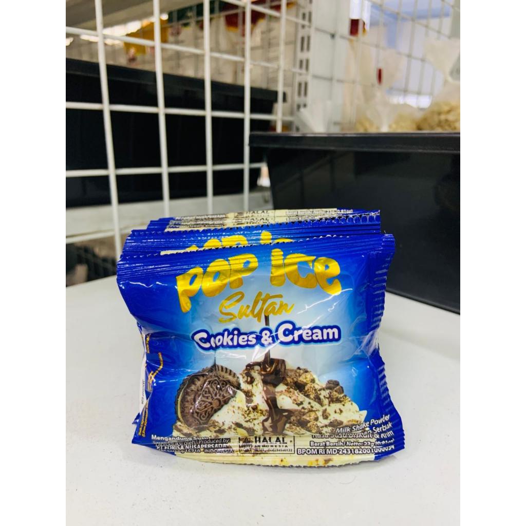 

POP ICE ITALIAN COCOLATTE & POP ICE SULTAN COOKIES AND CREAM 23GR
