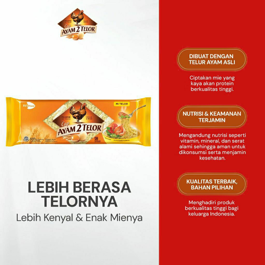 

Paket Bundling - Mi Cap Ayam 2 Telor - Original - 200gr - 6pcs