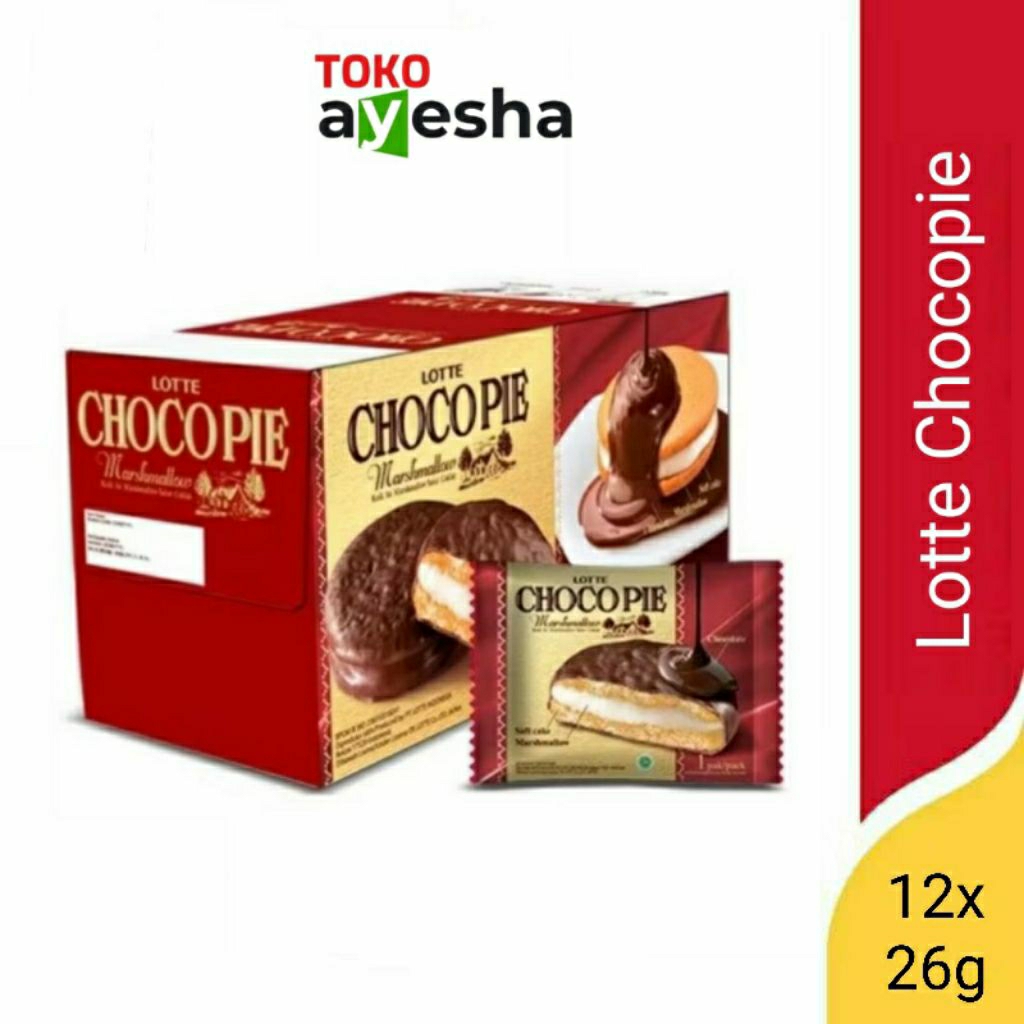 

Lotte Choco Pie 312 gr - 1 Box isi 12 pcs
