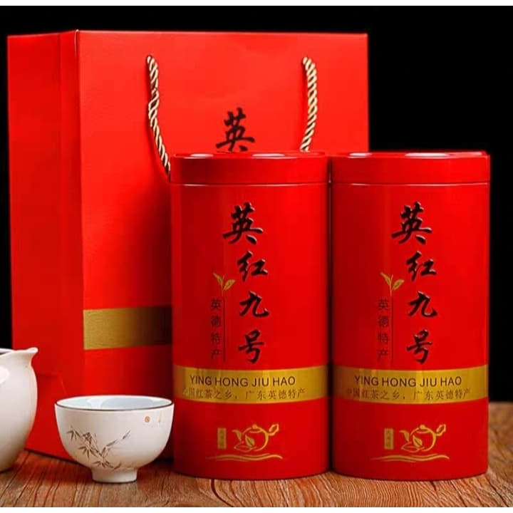 

Chinese Black Tea Kemasan Kaleng Bulat 2 Pcs + Paper Bag