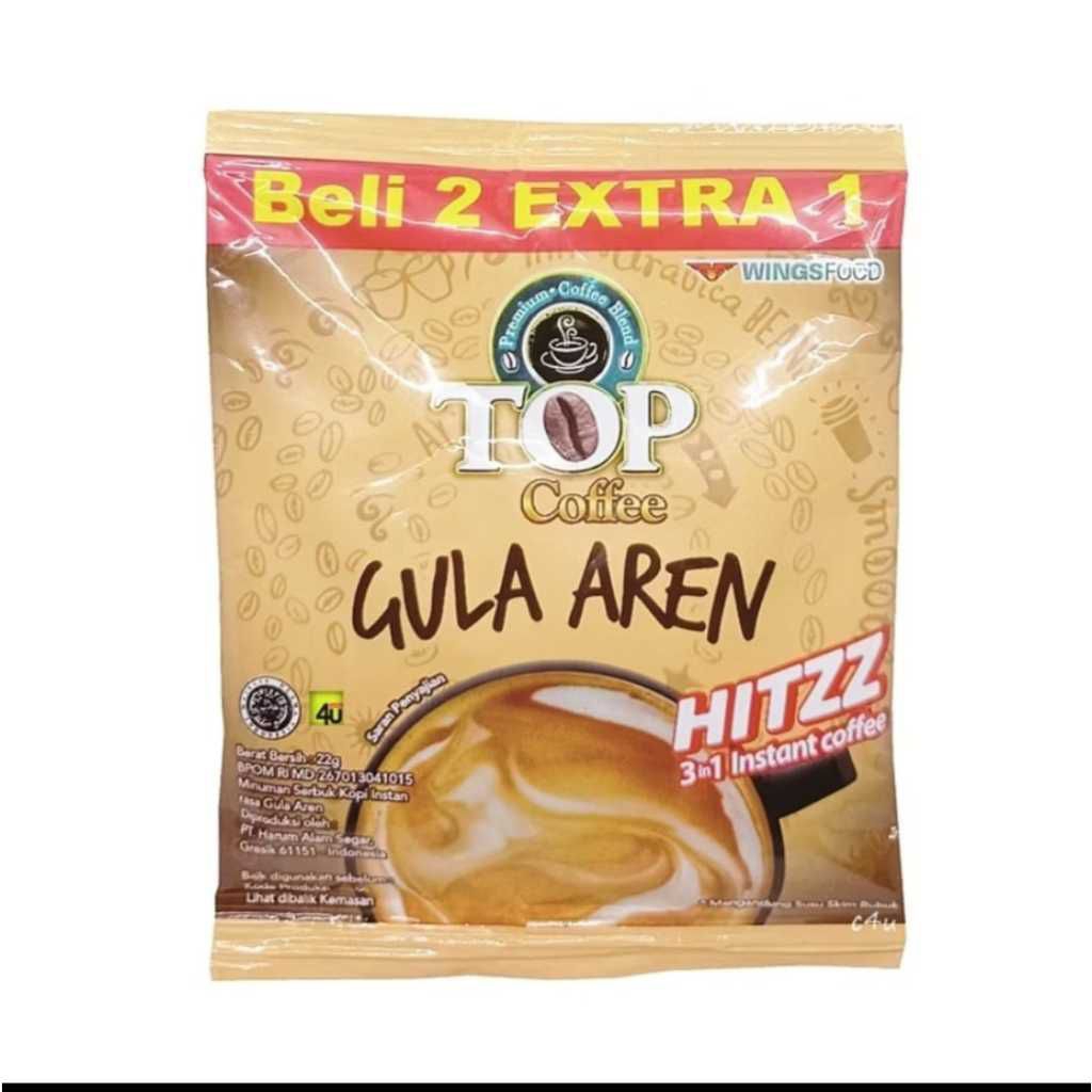 

KOPI TOP GULA AREN 27GR ISI 12